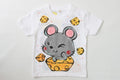 チーズとねずみTシャツ