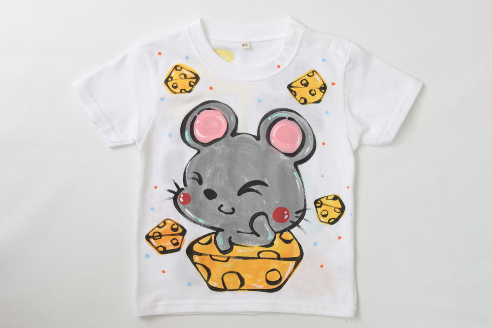 チーズとねずみTシャツ