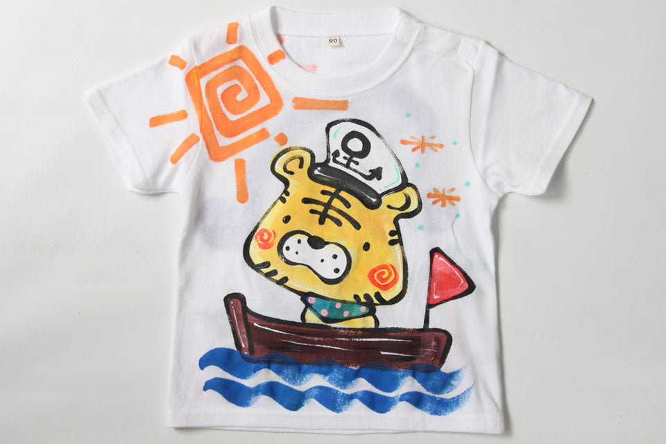 トラ船長Tシャツ