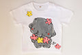 ぞうちゃんとお花Tシャツ
