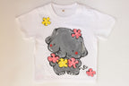ぞうちゃんとお花Tシャツ