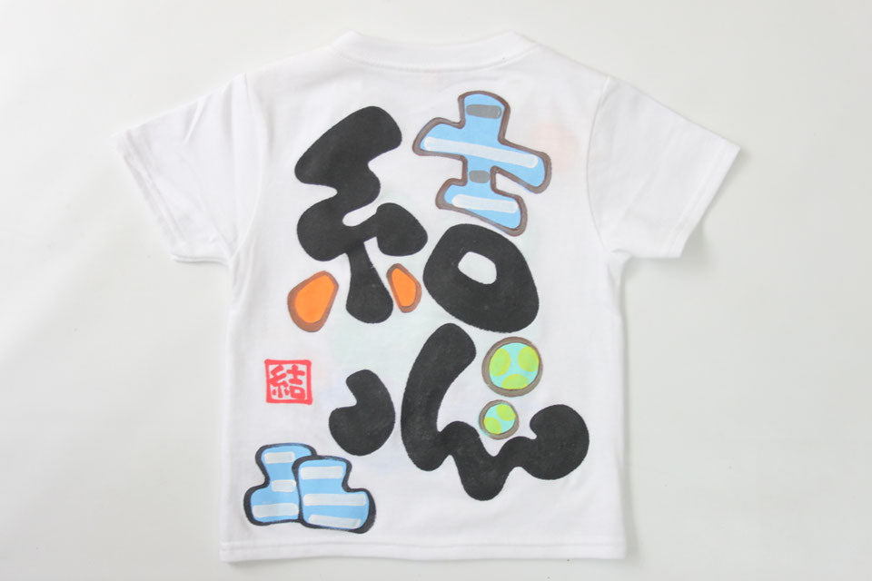 カエルとあじさいとTシャツ