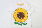 一輪ひまわりTシャツ