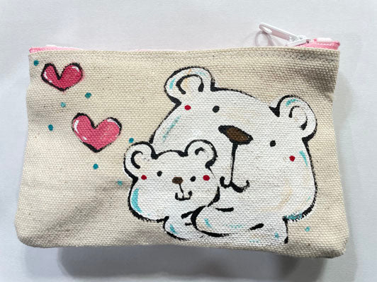 小物雑貨シロクマ親子