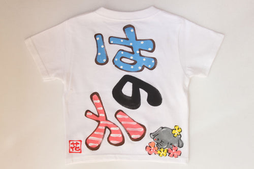ぞうちゃんとお花Tシャツ