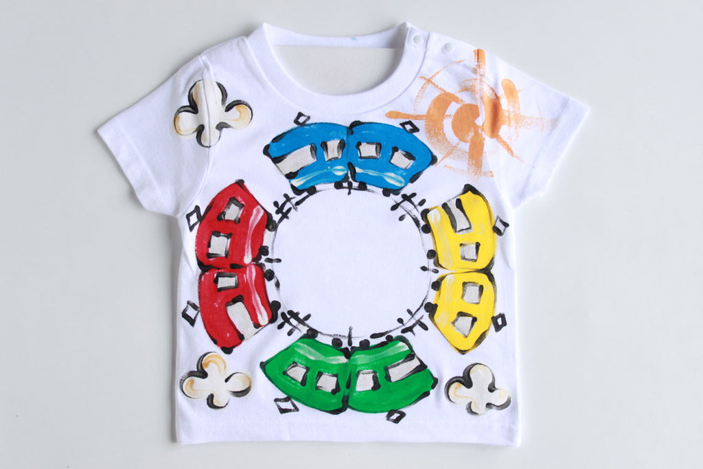 ぐるぐる電車Tシャツ